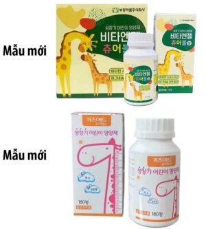 Canxi Hươu Cao Cổ Tăng Chiều Cao Cho Bé