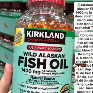 Công dụng của thuốc Fish Oil 1400mg