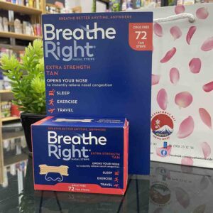 Miếng dán mũi Breathe Right màu đỏ