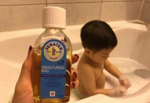 Tinh dầu tắm ngừa cảm cúm cho bé Penaten Đức có tốt không? 