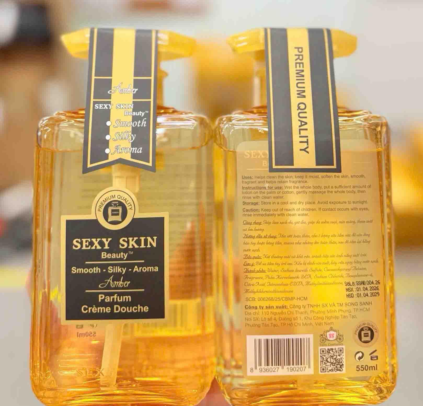 Sexy Skin Honey (Chai vàng)