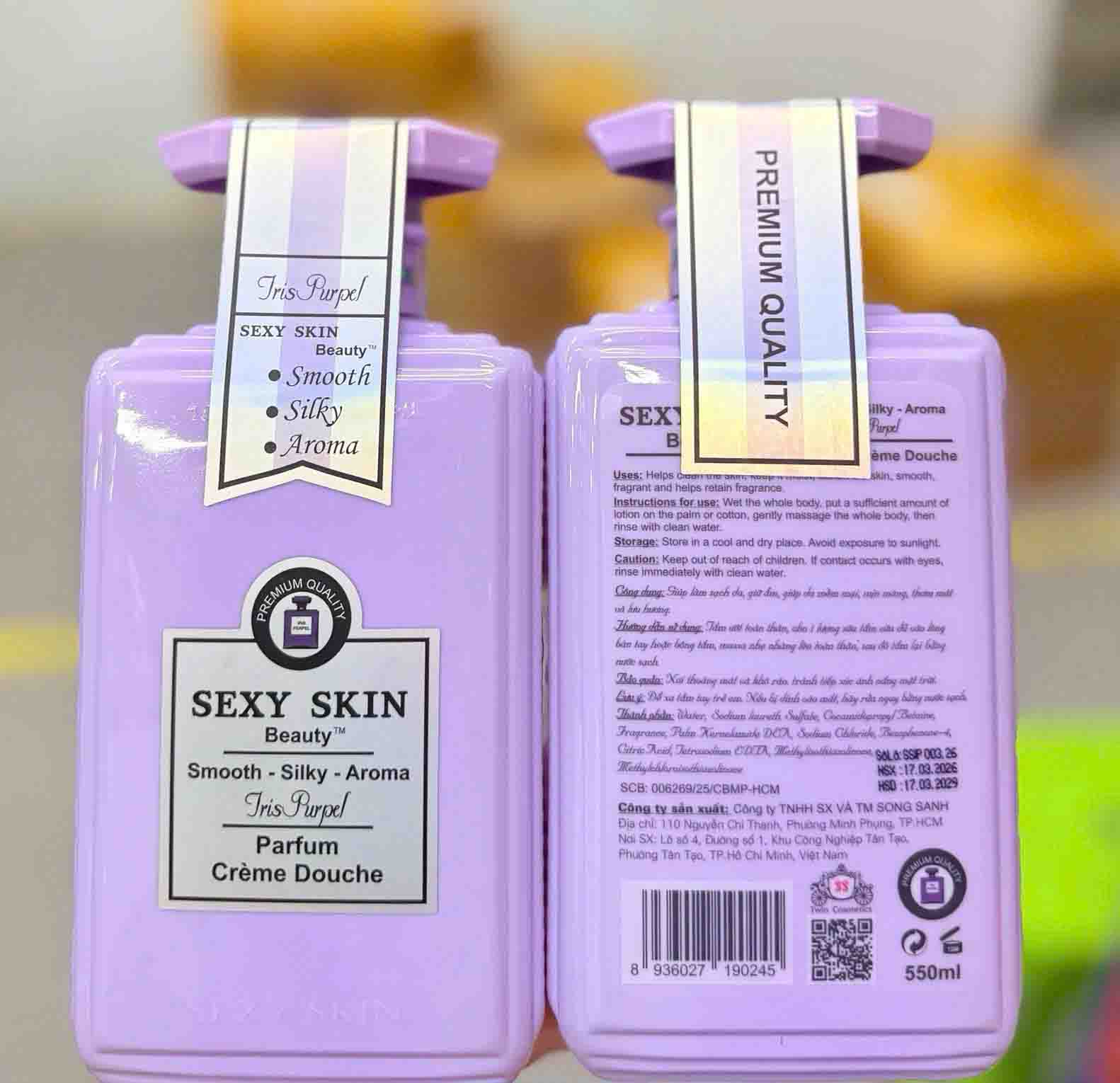 Sexy Skin Purple Iris (Chai tím)