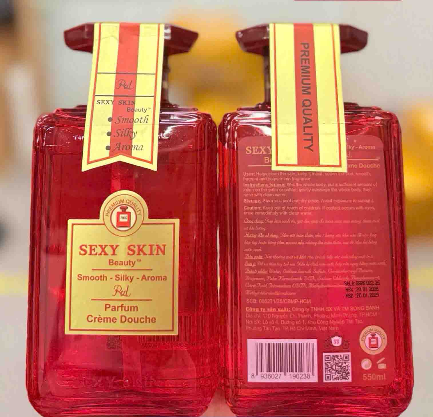 Sexy Skin màu đỏ