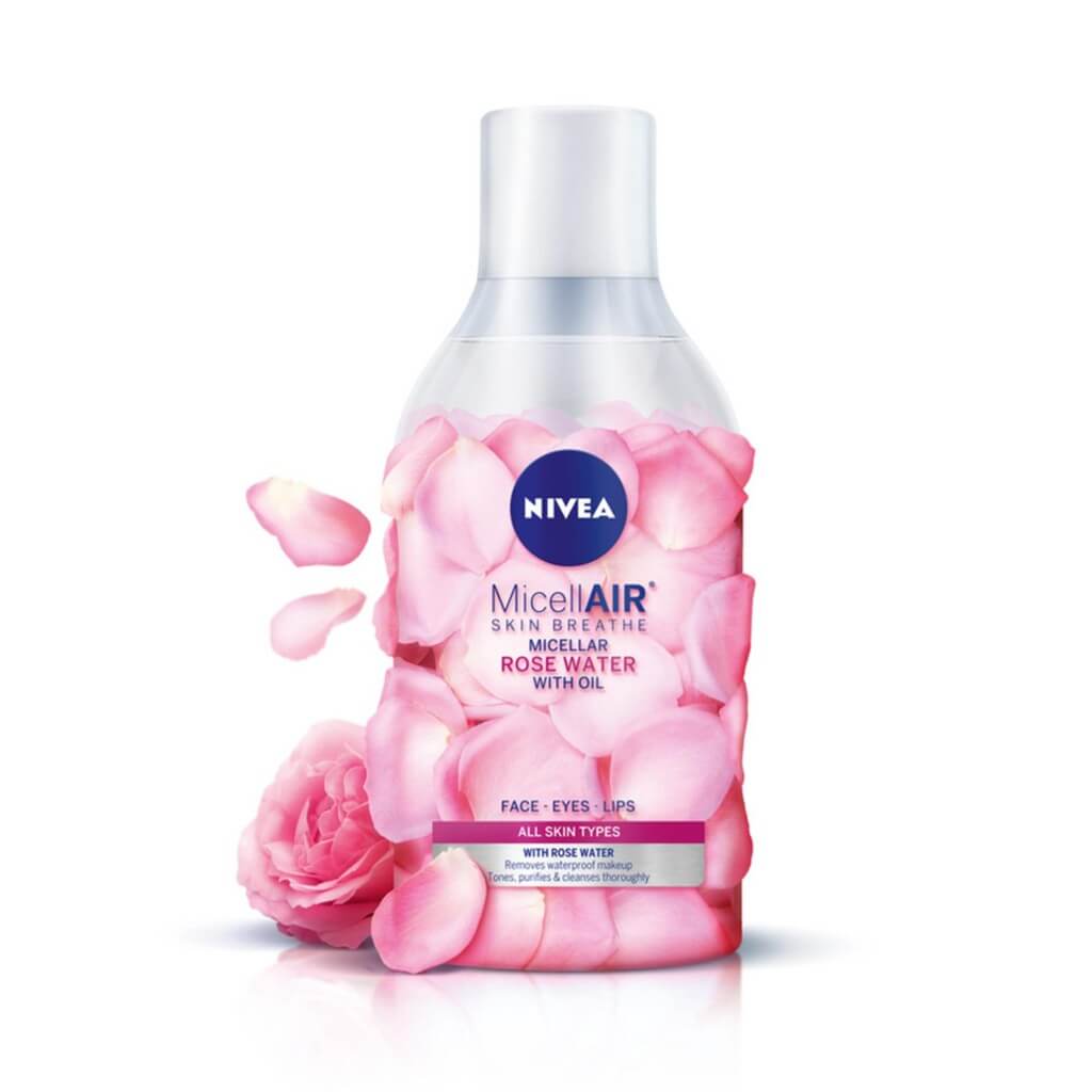Nước tẩy trang Nivea hoa hồng Micellair Skin Breathe Micellar Rose Water 400ml