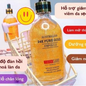 Tác dụng của tinh chất vàng 24K Úc