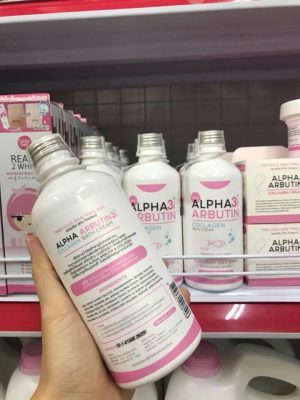 REVIEW sữa tắm Alpha Arbutin Collagen Bath Cream