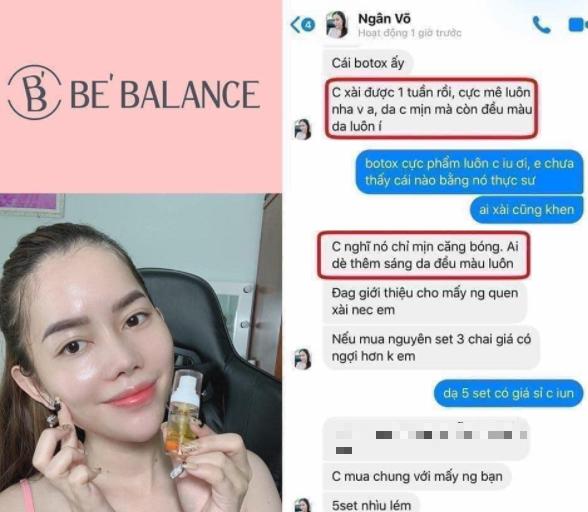 BOTOX Tươi BE'BALANCE Hàn Quốc Hộp 3 Ống 1