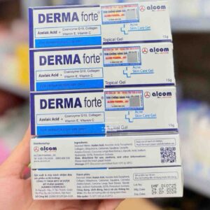 Kem hỗ trợ giảm mụn, mờ sẹo Derma Forte 15gr