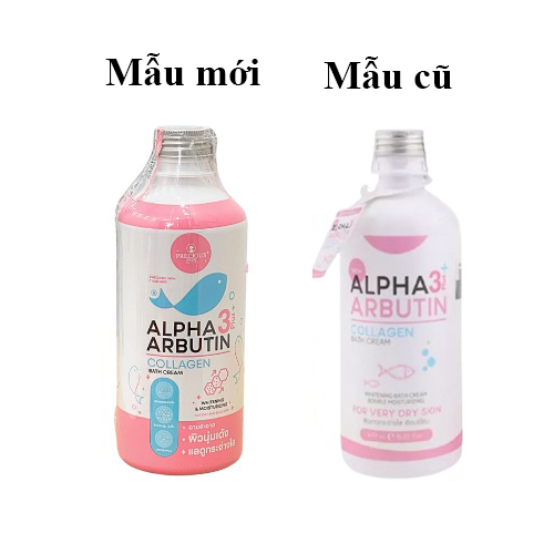 Sữa Tắm Alpha Arbutin + Plus Collagen Bath Cream mẫu mới