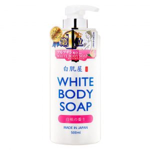 Sữa Tắm White Body Soap Hương Đào Nhật Bản 500ml