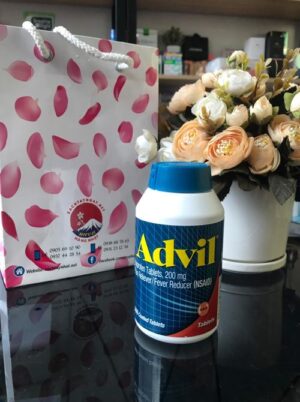 Cách sử dụng thuốc Advil Ibuprofen 200mg