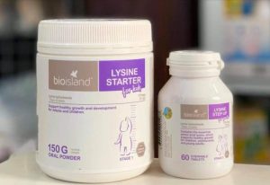 Bio island lysine starter cho trẻ của úc từ 6 tuổi