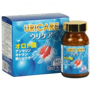 Viên uống hỗ trợ trị Gout Uricare JpanWell 60 viên Nhật Bản