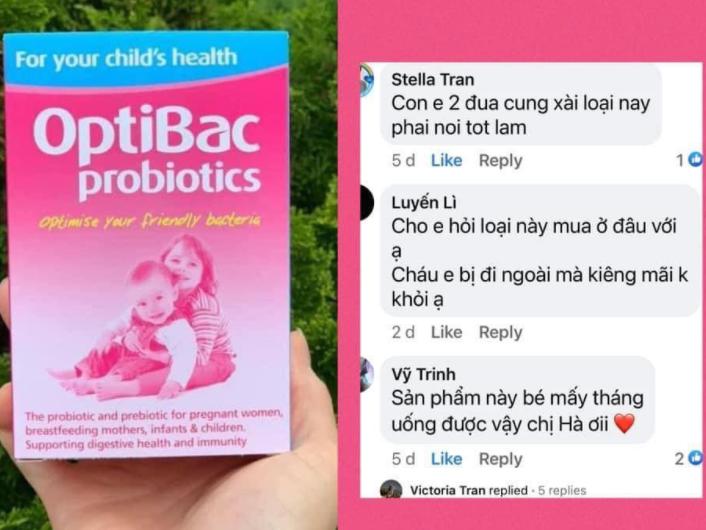 Men Vi Sinh Optibac Probiotics Hồng Cho Bé Của Anh 1