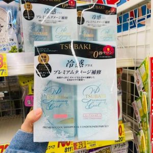 Công dụng bộ gội xả sạch dầu mát lạnh Tsubaki Premium Cool Set
