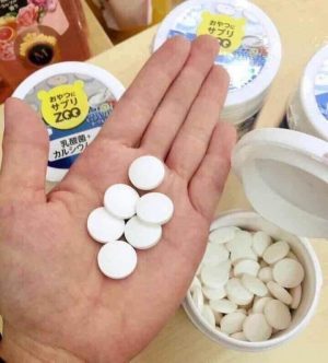 REVIEW kẹo bổ sung canxi và vitamin D 75 ngày của Nhật