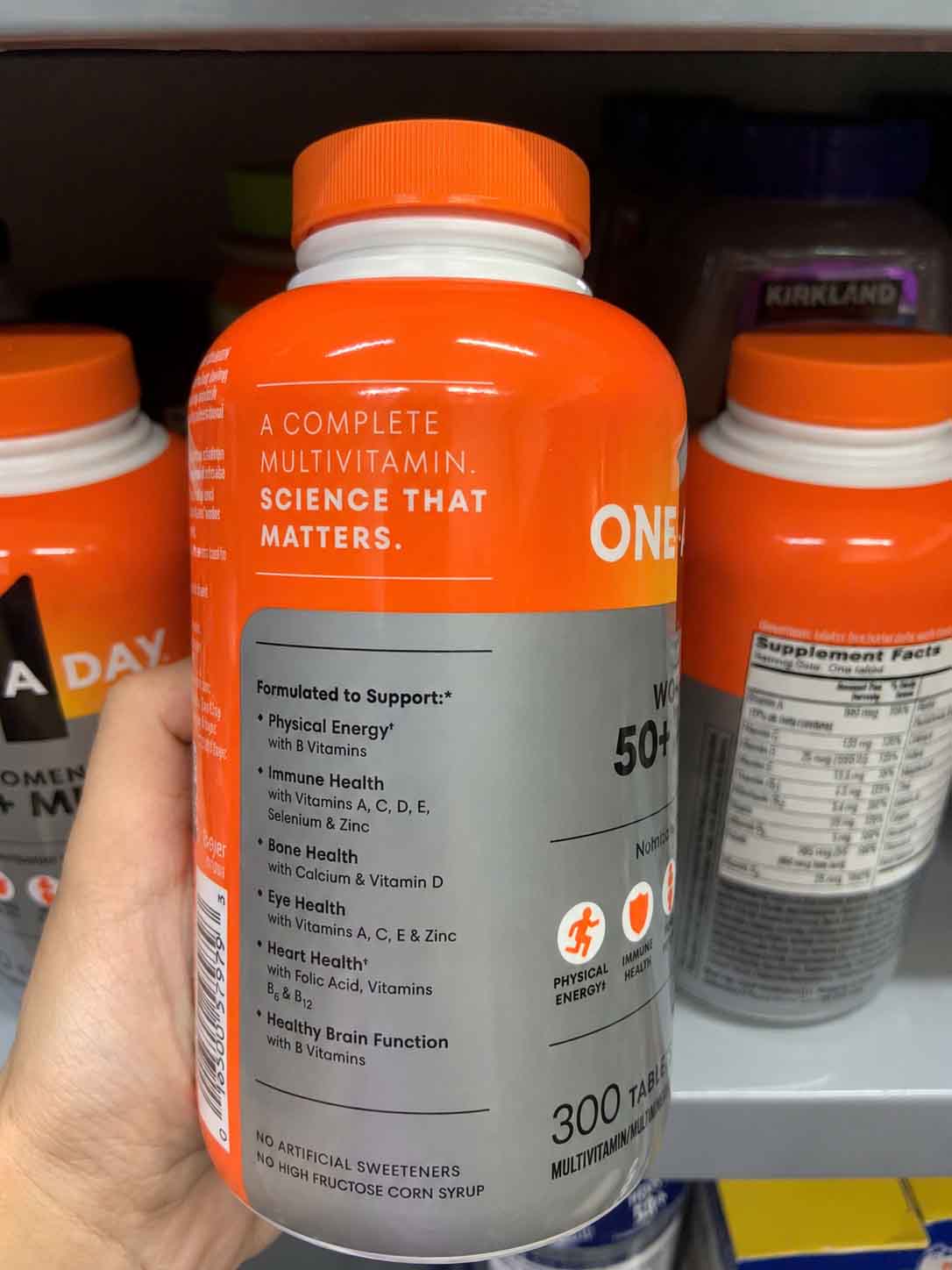 Vitamin tổng hợp One A Day Women’s 50+ Multivitamin mẫu mới