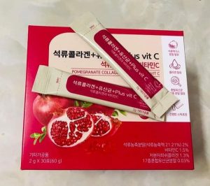 Collagen Lựu Đỏ Hàn Quốc Bio Cell 30 Gói