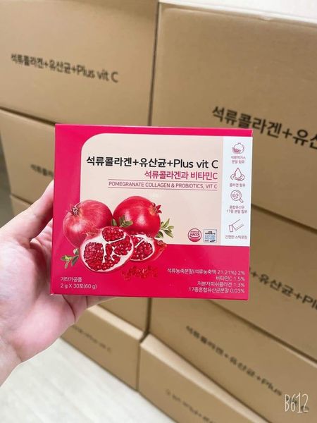 Mua collagen lựu đỏ Hàn Quốc + vitamin C ở đâu? 
