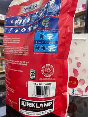 Viên Giặt Kirkland Ultra Clean 152 Viên Của Mỹ - Hình ảnh 5