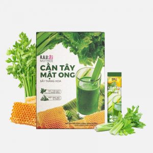 Uống bột cần tây mật ong