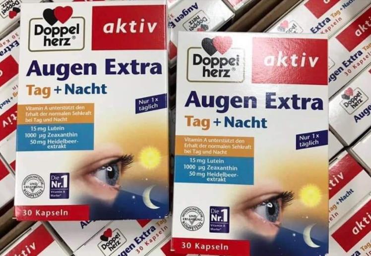 Thuốc bổ mắt Doppelherz Augen Extra của Đức - XACHTAYNHAT.NET