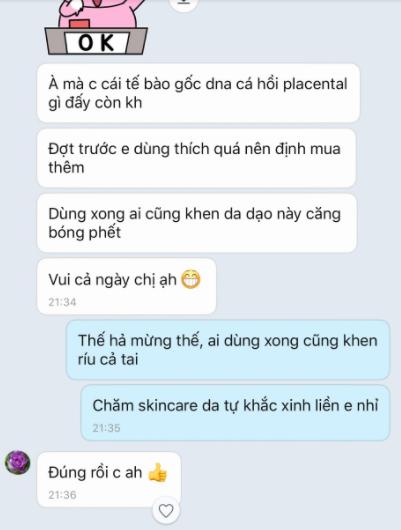 Tế bào gốc Placental Stem Cells Salmon DNA REVIEW