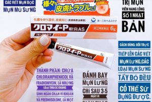Công dụng của kem trị mụn lưng Kuromai P Ointment 6g Nhật Bản