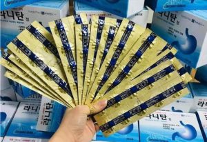 Thuốc dạ dày Hàn Quốc màu xanh 