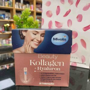 Nước uống Collagen Mivolis Beauty Kollagen của Đức