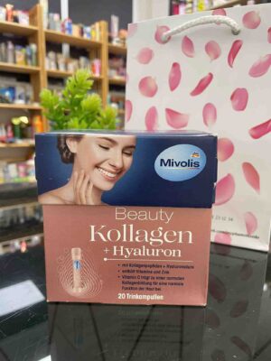 Nước uống Collagen Mivolis Beauty Kollagen của Đức