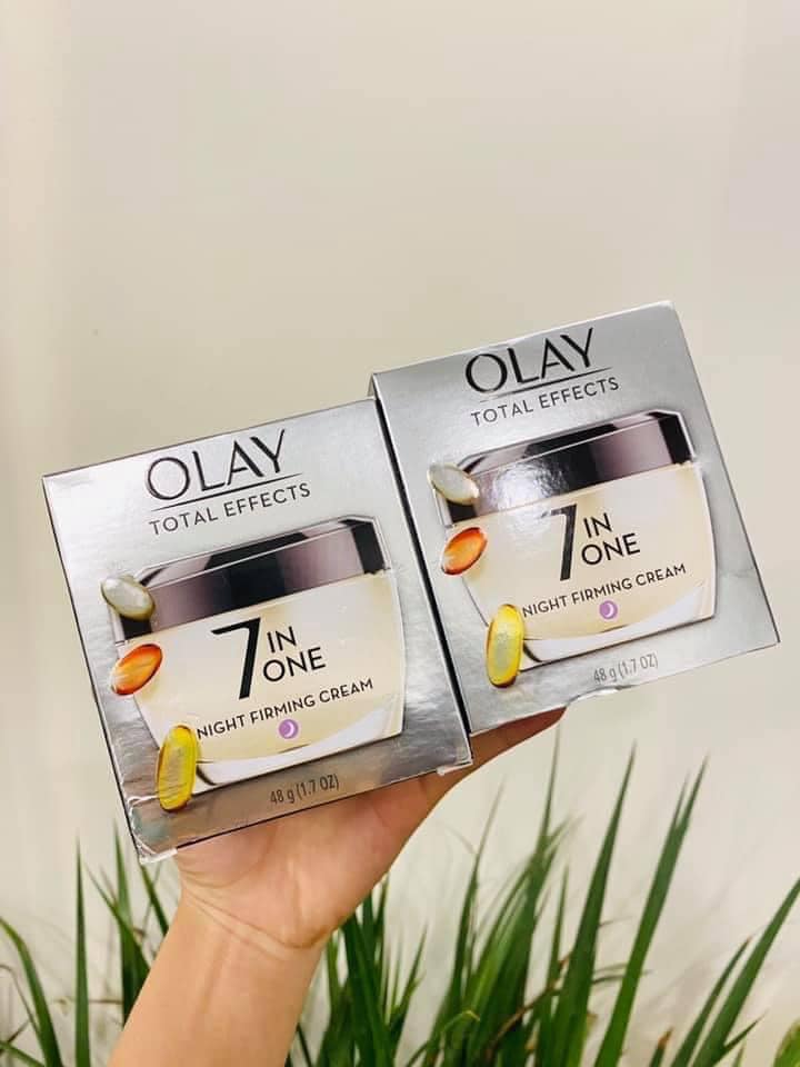 Olay Total Effects 7 in 1 ban đêm review