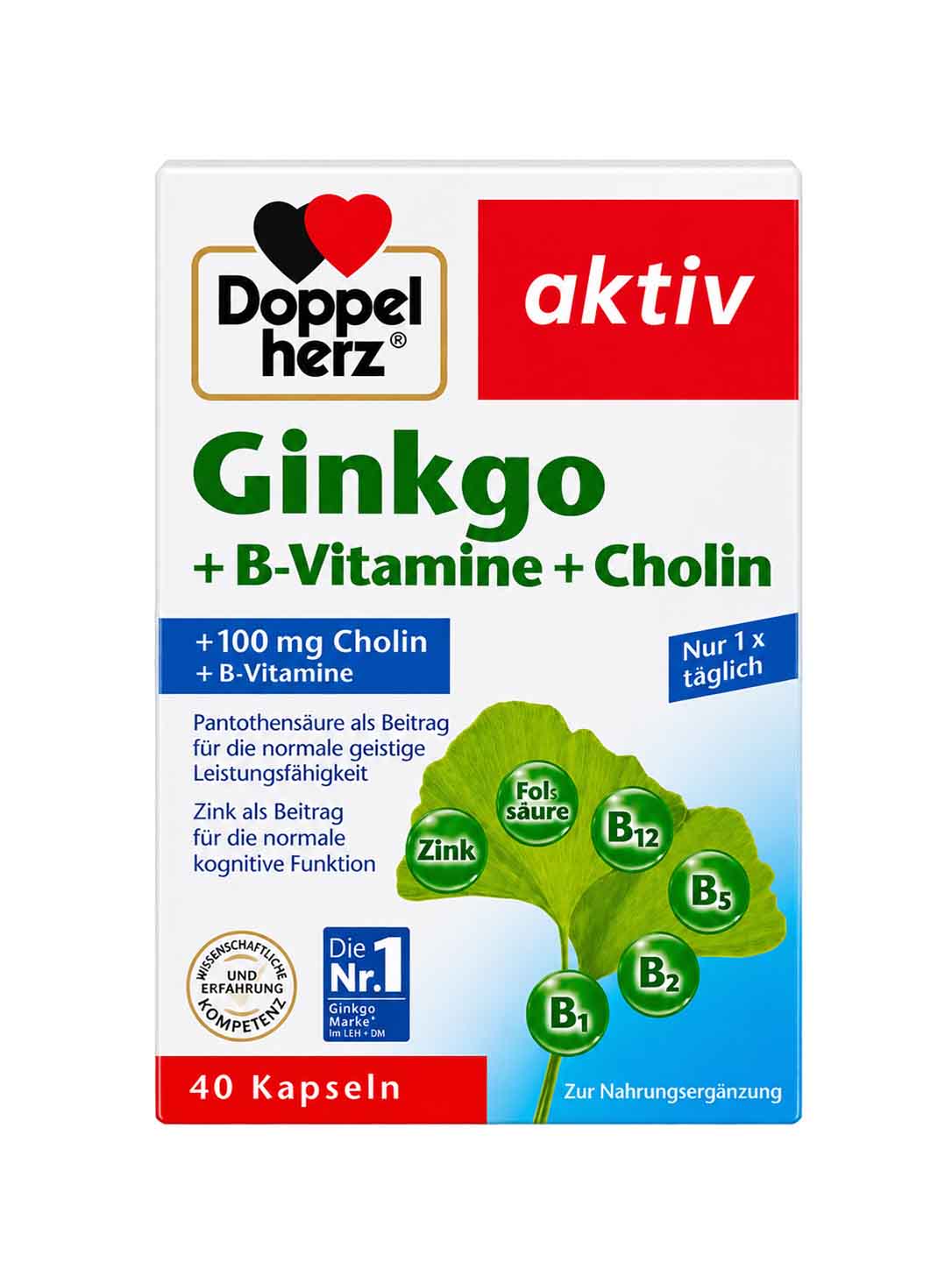Viên uống bổ não Aktiv Ginkgo 40 viên