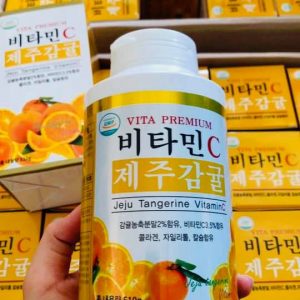 Viên ngậm Jeju Tangerin Vitamin C