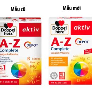 Vitamin tổng hợp của Đức Doppelherz A_Z Depot Aktiv 40 viên