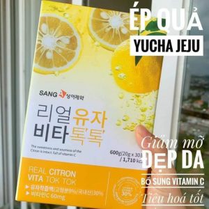 CÔNG DỤNG CỦA TRÀ GIẢM MỠ YUCHA SANGA HÀN QUỐC