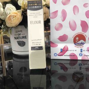 Kem mắt Elixir Shiseido của Nhật chống nhăn mắt, thâm mắt 15g