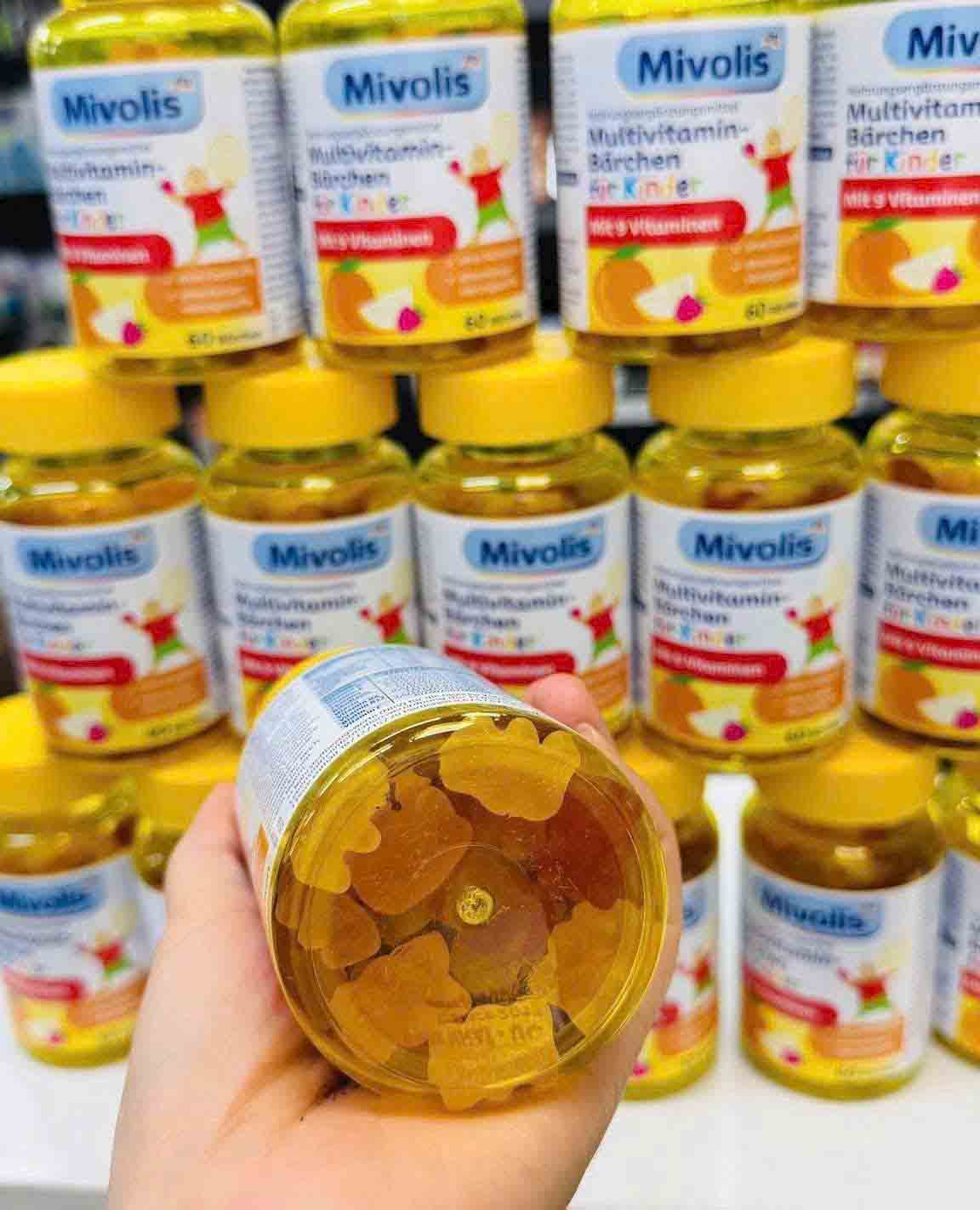 Kẹo gấu vitamin của Đức Mivolis Multivitamin
