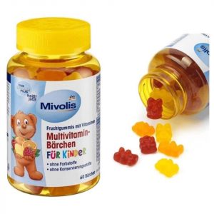 Kẹo gấu vitamin của Đức Mivolis Multivitamin Barchen hộp 60 viên 1