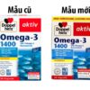 Omega 3 1400 Doppelherz mẫu mới