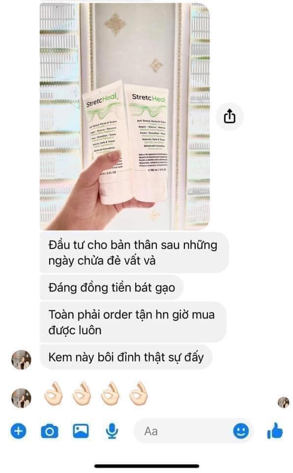 Kem trị rạn StretcHeal 180ml chính hãng Mỹ 1