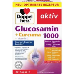 Viên hỗ trợ khớp Doppelherz Aktiv Gelenk 1000 của Đức 40 viên