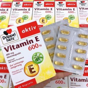 Công dụng của vitamin E của Đức
