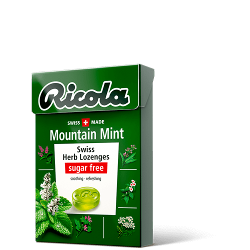 Kẹo ngậm thảo môc Ricola bạc hà Mountain Mint