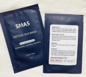 Mặt nạ SMAS Peptide Silk Mask phục hồi da mẫu mới