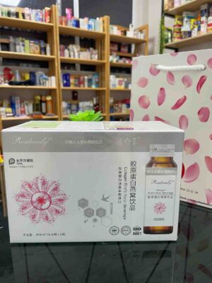 Nước Collagen Rose Beauty tinh chất yến và hoa anh thảo