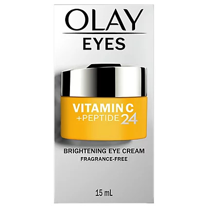 Olay Vitamin C + Peptide 24 Brightening Eye Cream - "cứu tinh" cho đôi mắt gấu trúc