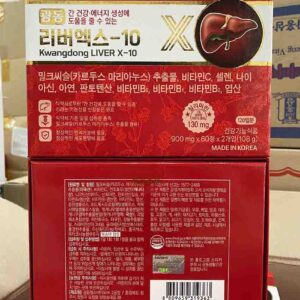 Viên Bổ Gan Kwangdong LiverX-10 mẫu mới