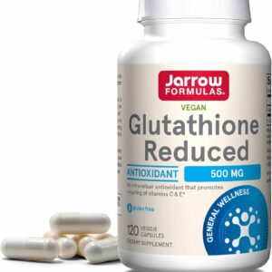 Glutathione Reduced 500mg Jarrow mẫu mới