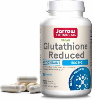 Glutathione Reduced 500mg Jarrow mẫu mới